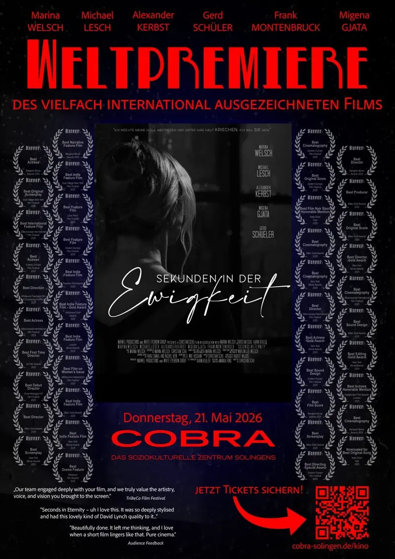 Sekunden in der Ewigkeit awards